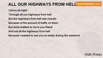 Aldo Kraas - ALL OUR HIGHWAYS FROM HELL