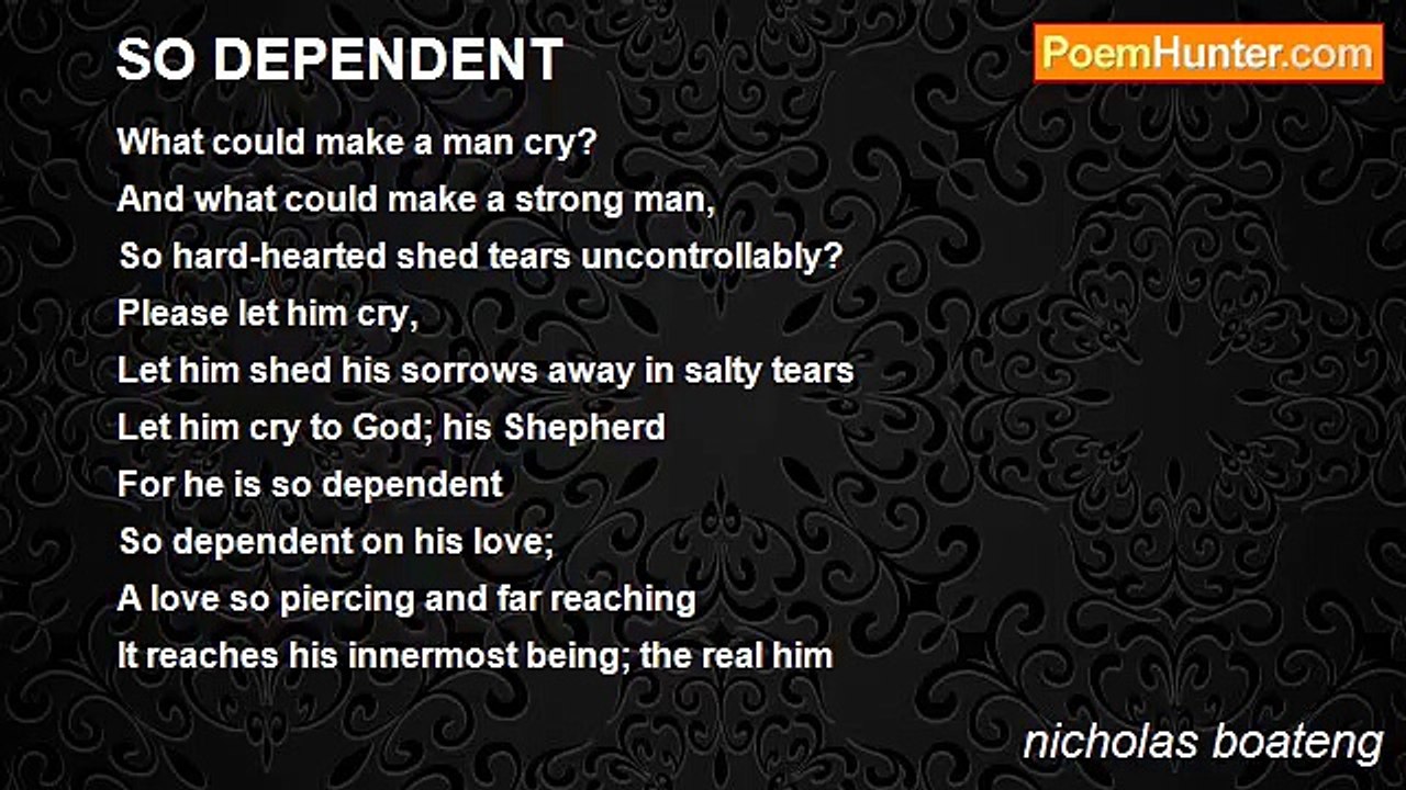nicholas boateng - SO DEPENDENT