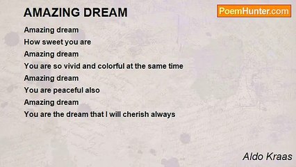 Aldo Kraas - AMAZING DREAM