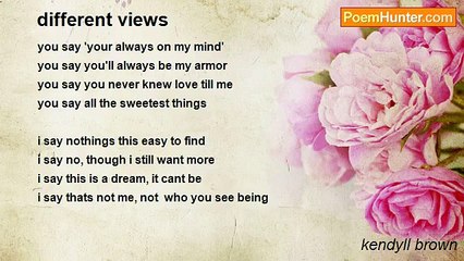 kendyll brown - different views