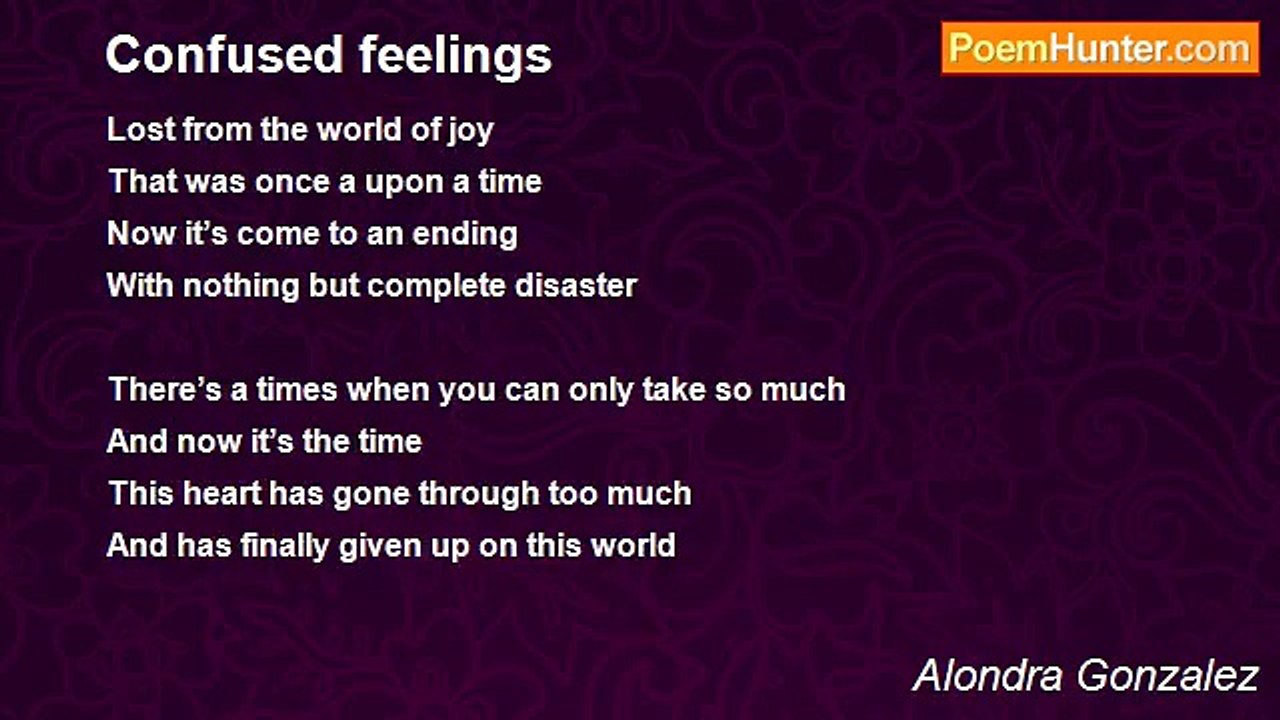 Alondra Gonzalez - Confused feelings