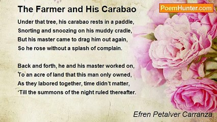 Efren Petalver Carranza - The Farmer and His Carabao