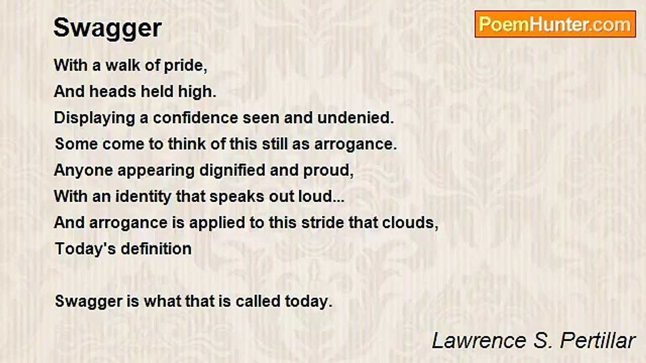 Lawrence S. Pertillar - Swagger