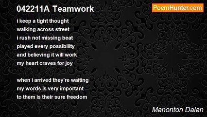 Manonton Dalan - 042211A Teamwork
