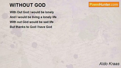 Aldo Kraas - WITHOUT GOD