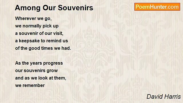David Harris - Among Our Souvenirs