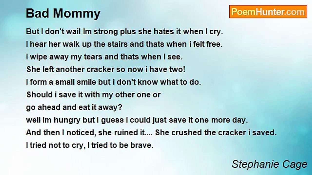 Stephanie Cage - Bad Mommy
