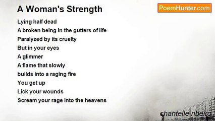 chantelle ribeiro - A Woman's Strength