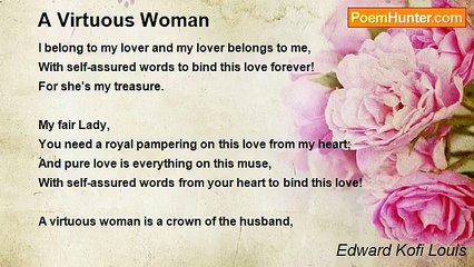 Edward Kofi Louis - A Virtuous Woman
