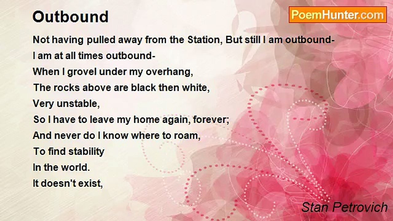 Stan Petrovich - Outbound