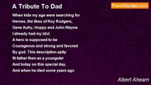 Albert Ahearn - A Tribute To Dad