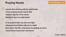 louis rams - Praying Hands