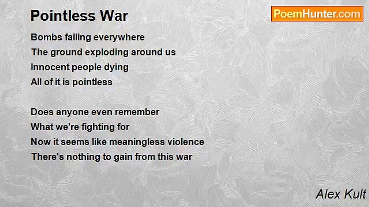 Alex Kult - Pointless War