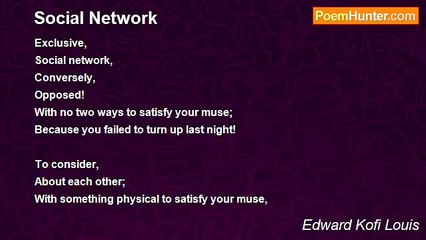 Edward Kofi Louis - Social Network