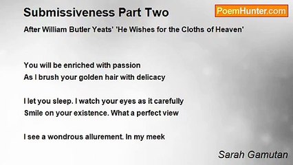 Sarah Gamutan - Submissiveness Part Two