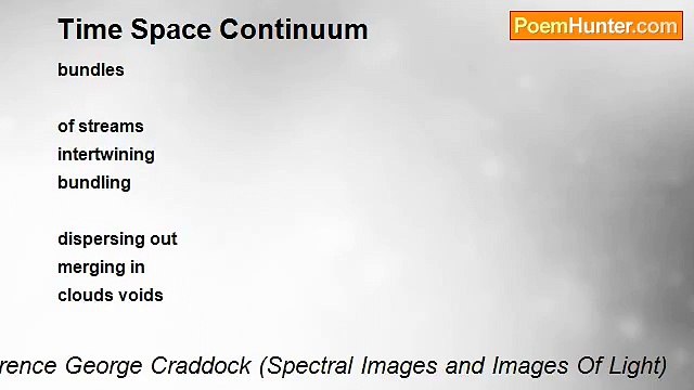 Terence George Craddock (Spectral Images and Images Of Light) - Time Space Continuum