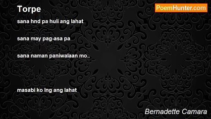 Bernadette Camara - Torpe