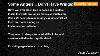 Jesu Johnson - Some Angels... Don't Have Wings!!!