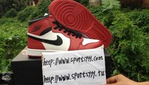 From tradingspring.cn Nike Trainers Shoes Mens Air Jordan 1 Retro High Retro “Chicago Bulls”Basketball shoes