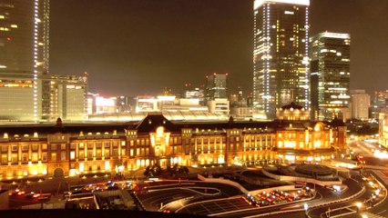 la gare de Tokyo 【東京駅〜新丸ビル7階テラス〜】