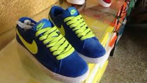 Nike Blazer Shoes low Suede Vintage Mens Blue Lime Online Review Shoes-clothes-china.ru