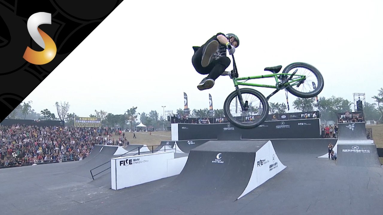 Alex Coleborn - 3rd Final BMX - FISE World Chengdu-China 2014