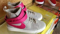 Cheap Nike Blazer Shoes Mid Twist Suede Premium High Top Womens Grey Pink Review Shoes-clothes-china.ru
