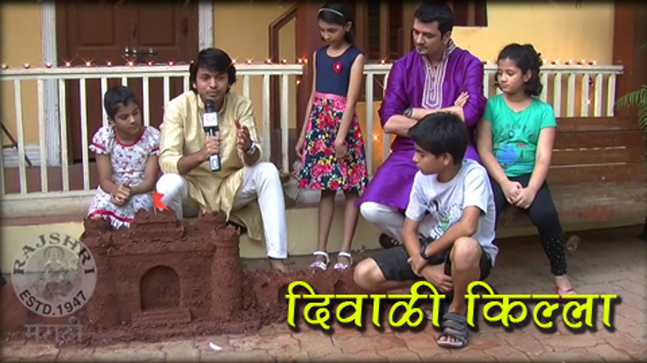 Aditya AKA Lalit Prabhakar Doing Fort For Diwali- On Location- Julun Yeti Reshimgathi