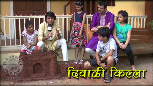 Aditya AKA Lalit Prabhakar Doing Fort For Diwali- On Location- Julun Yeti Reshimgathi