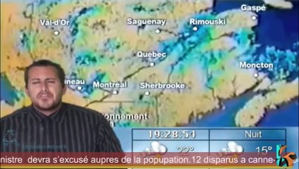 [+18 ~ Sexy Funny Girl]Canadian Weatherman Owned By Light Fixture - Fails World