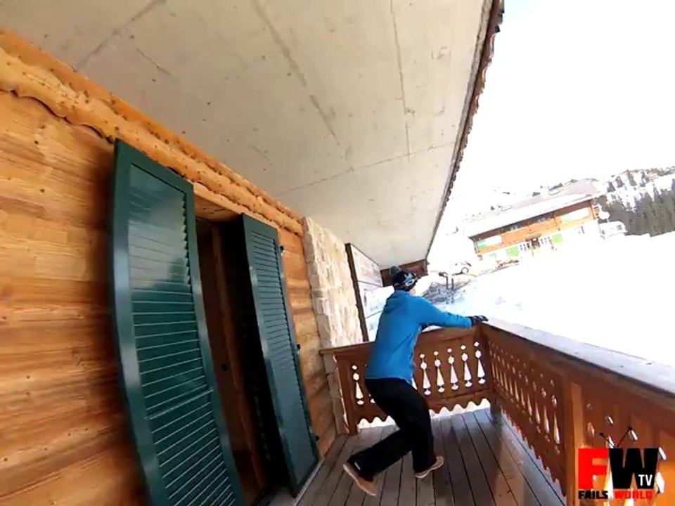 [+18 ~ Sexy Funny Girl]Jump From Balcony Fail - Fails World