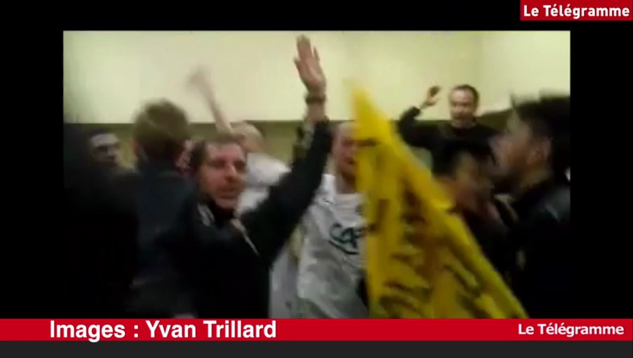 Football. La joie de l'AS Ginglin-Cesson en coupe de France