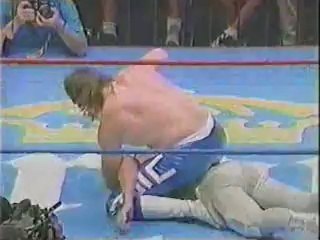 Eddy Guerrero, Love Machine & Fuerza Guerrera vs. El Hijo del Santo, Octagon & Blue Panther (AAA 08.28.1993)