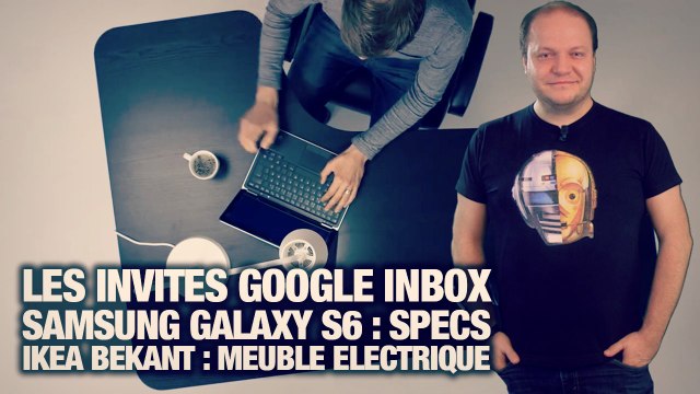 #freshnews 745 Invites Google Inbox. Samsung Galaxy S6. Ikea Bekant