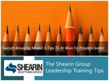 The Shearin Group Leadership Training Tips - Socialt Ansvarlig Magic- 5 Tips Til At Blive En Proaktiv Leder