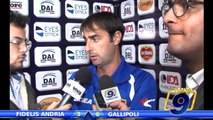 Fidelis Andria - Gallipoli 3-0 | Goal e Interviste post gara | Serie D Gir. H