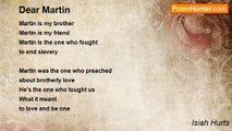 Isiah Hurts - Dear Martin