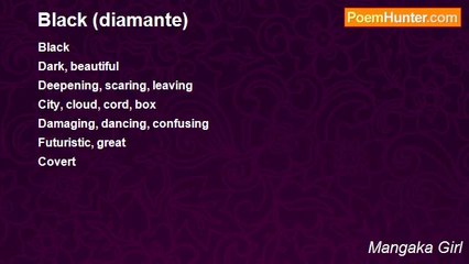 Mangaka Girl - Black (diamante)