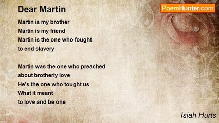 Isiah Hurts - Dear Martin