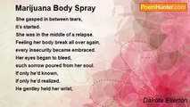 Dakota Ellerton - Marijuana Body Spray