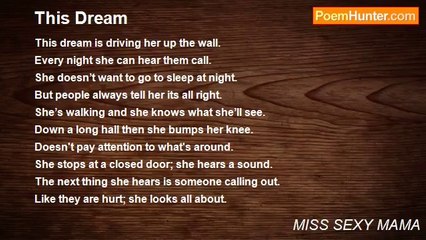 MISS SEXY MAMA - This Dream