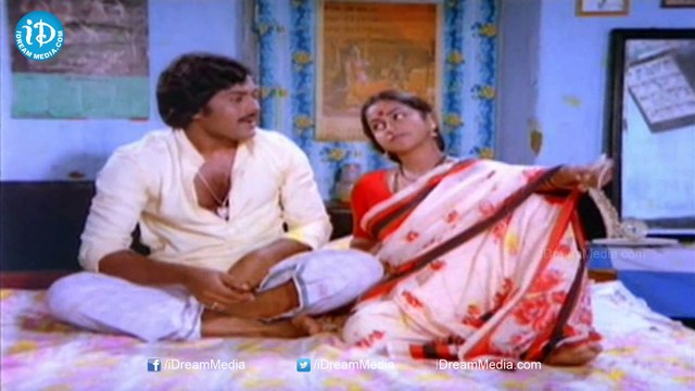 Patnam Vachina Pativrathalu Movie - Chiranjeevi, Radhika, Mohan Babu, Geetha Nice Scene