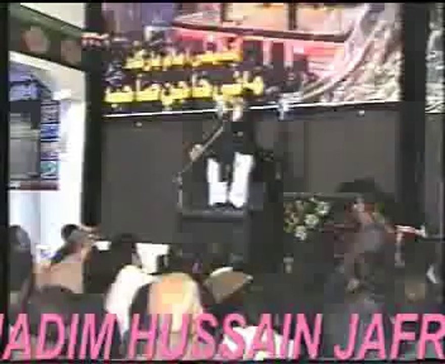 Majlis 2 Muharam Allama Hafiz Tasadiq Hussain Ashra 1435 at shakhopora City