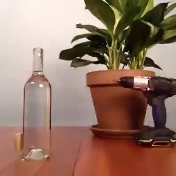 A Clever Way To Keep Your Plants Hydrated When You're Not At Home