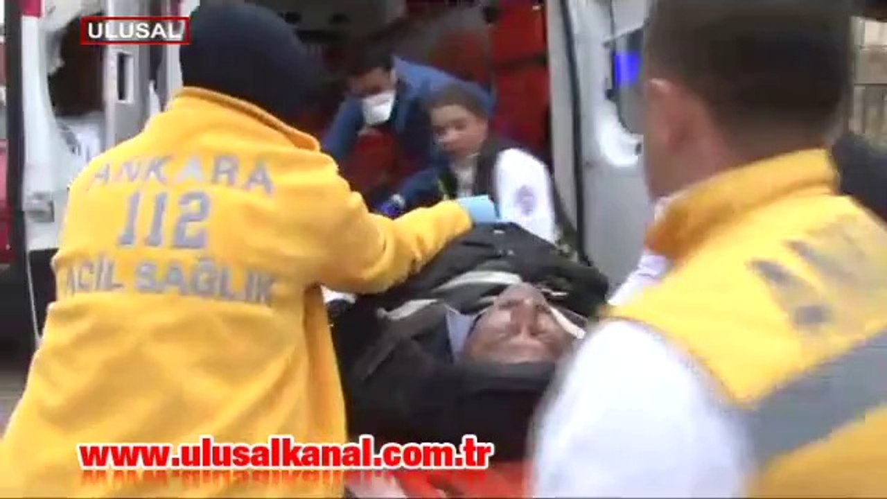 Ankara'da  korkutan patlama