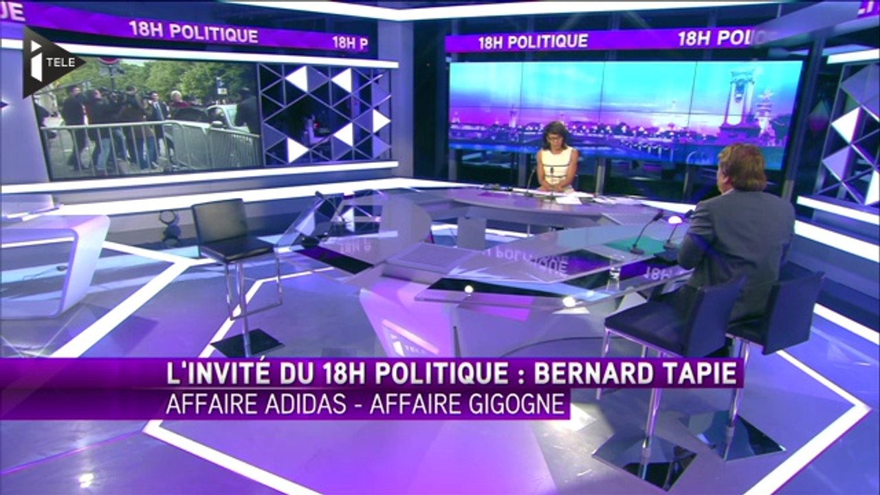 Clash entre Audrey Pulvar et Bernard Tapie sur iTele