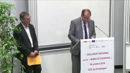 Discours d'ouverture du colloque national "Mobilité courante"