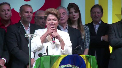 Dilma promete combater a corrupção
