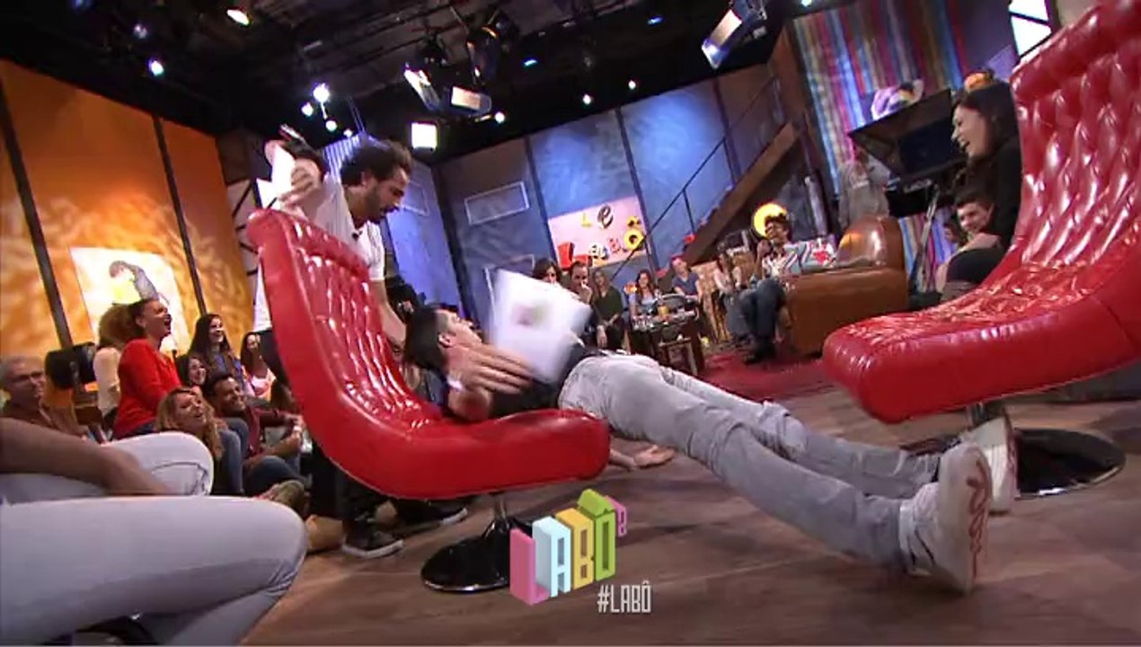 Florent Peyre et Arnaud Ducret dans un remake d'Intouchables - 26/10/14 - Le Lab.Ô #labo