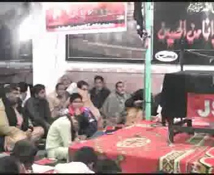 Allama Malik Ejaz Hussain Najfi majlis 2 muharam 1435 hijri at Sargodha